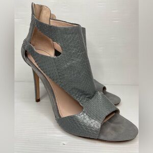 AD & Daughters Armistead Snakeskin/Suede Leather Sandals Size 7